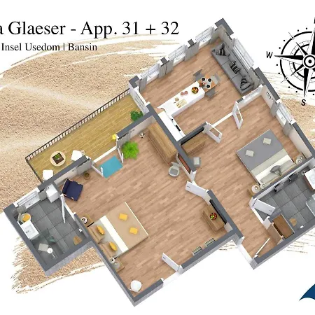 빌라 Glaeser Whg 32